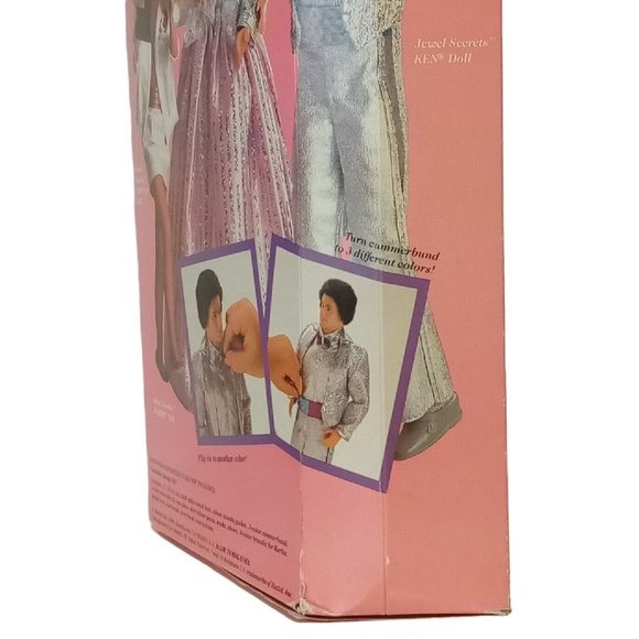 Jewel Secrets Ken #1719 Vintage 1986 NRFB Mattel Barbie Doll-Mint Box-vgc - Picture 7 of 12